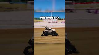 Destroying a derby race with a monster truck on GTA 5 RP