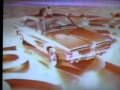 1967 Mercury Cougar  Car of Year TV Commercial