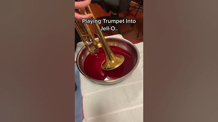 Playing Trumpet Into Jello?? - DayDayNews
