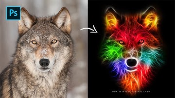 Fractalius effect Photo editing tutorial | photoshop fractal plugin use | Ju Joy Design Bangla