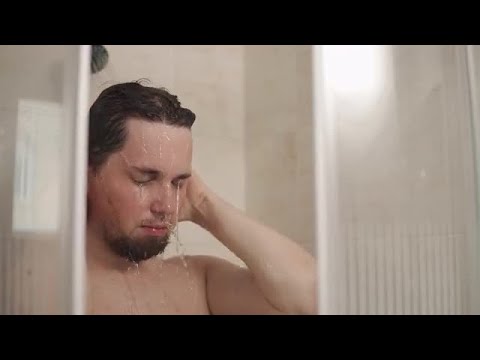 Showering In The Morning Stock Video - YouTube
