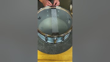 Installing Snare Wire On Gretsch Snare Tutorial