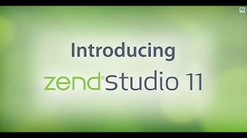 Introducing Zend Studio 11