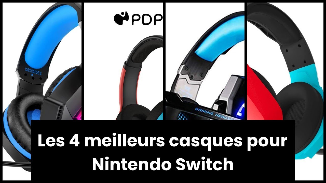 CASQUE SWITCH】Les 4 meilleurs casques pour Nintendo Switch 