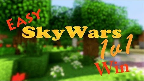 Easy nethergames skywars 1V1 win