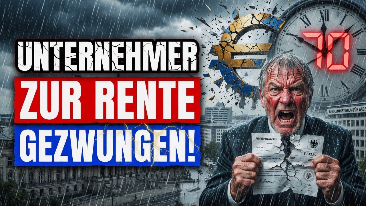 Renten-KLATSCH für Unternehmer: Deutschland zwingt dich bis 70 – Auswandern jetzt?!