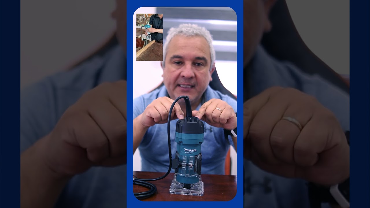 La fresadora de mano Makita M3700B - Características y accesorios