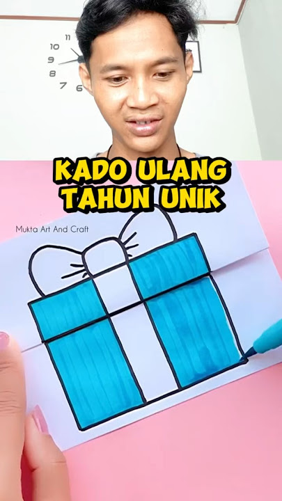 MEMBUAT KADO KUE ULANG TAHUN! KEREN BANGET!