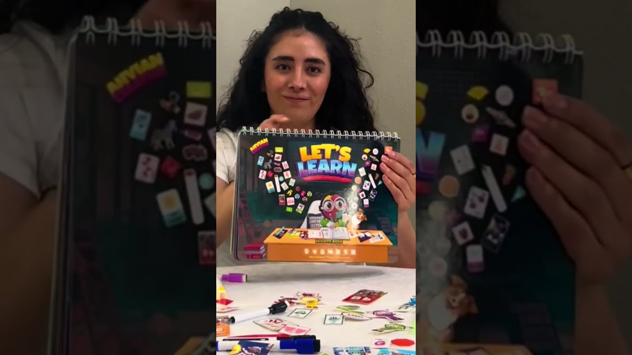 Let’s Learn Literacy, Math, Science, Art, and Social” — A Sticky Learning Book!