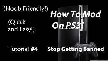 How to Mod on PS3 Tutorial! #4 Stop Getting Banned