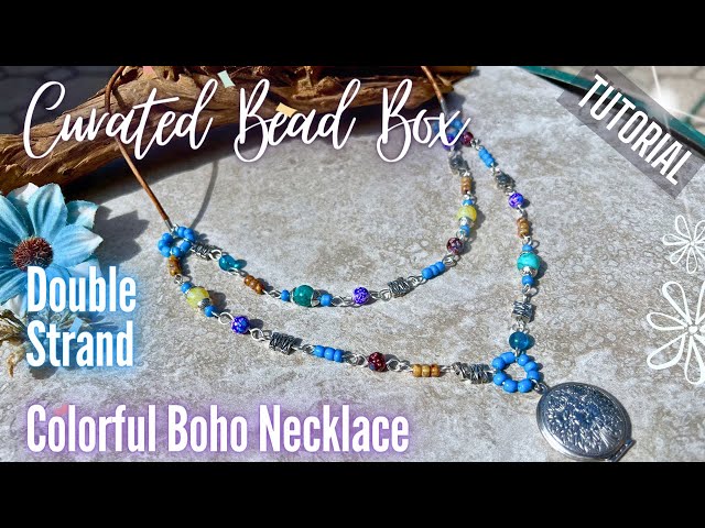 Boho Ribbon Necklace Tutorial - Create Nurture Heal