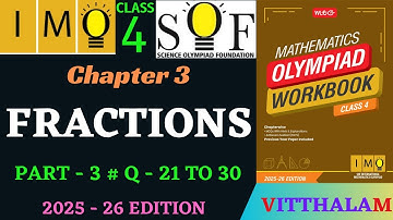 | Klas 4 | IMO | SOF | Olympiade | Hoofdstuk 3 | Breuken | Deel 3 | Vraag 21 tot en met 30 | MTG ...