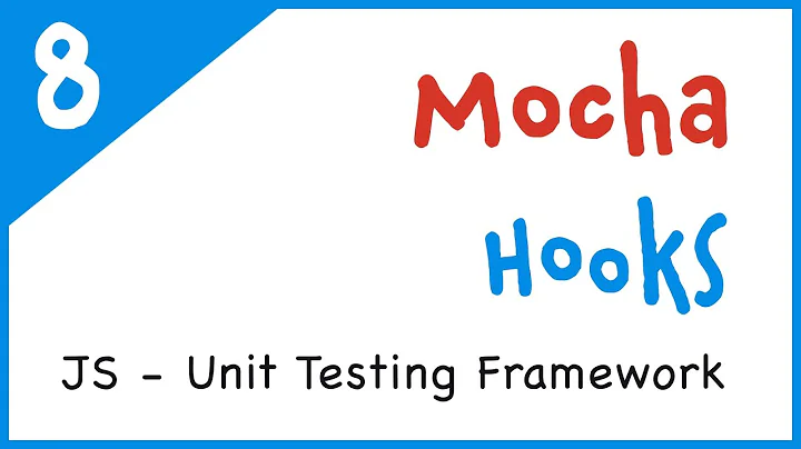 #8 - Hooks | Mocha - Javascript unit testing framework