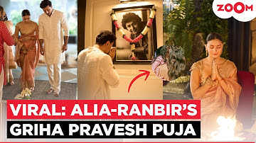 Alia Bhatt shares INSIDE glimpses of Griha Pravesh Puja with Ranbir Kapoor & Raha’s birthday bash