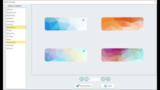 how to design a banner with templates with EximiousSoft Banner Maker Pro screenshot 1