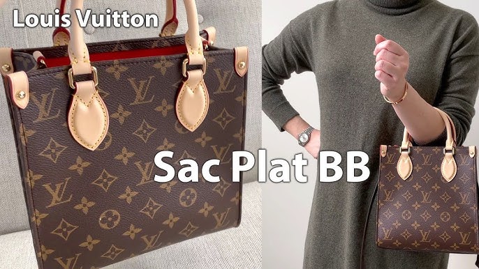 LOUIS VUITTON Monogram Sac Plat PM 198120