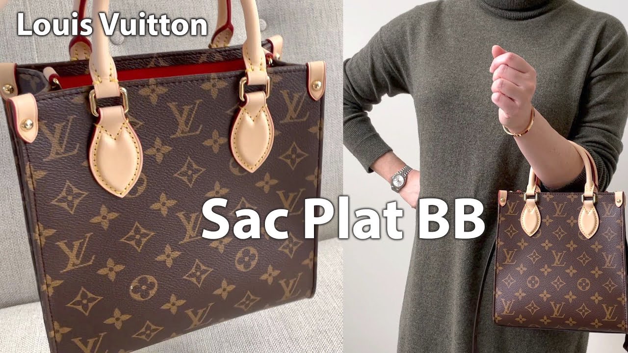 Louis Vuitton Sac Plat Bb Monogram Canvas