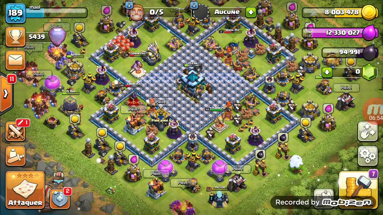 Clash Of Clans Attaque Hdv 13