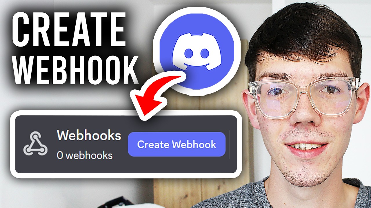 How To Create Webhook On Discord - Discord Webhook Tutorial - YouTube