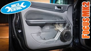 Ford Focus Mk2 &amp; C-MAX TÜRVERKLEIDUNG ausbauen / demontieren - Anleitung (DA3/DB3 04-10)