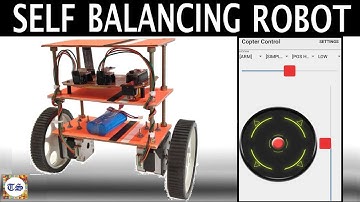 Self balancing robot using stepper motor