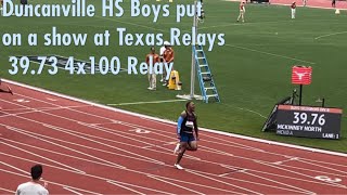 Blazing Speed: Duncanville High School Boys Dominate Texas Relays