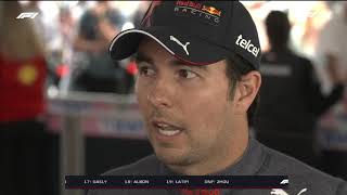 POST SPRINT PEREZ INTERVIEW