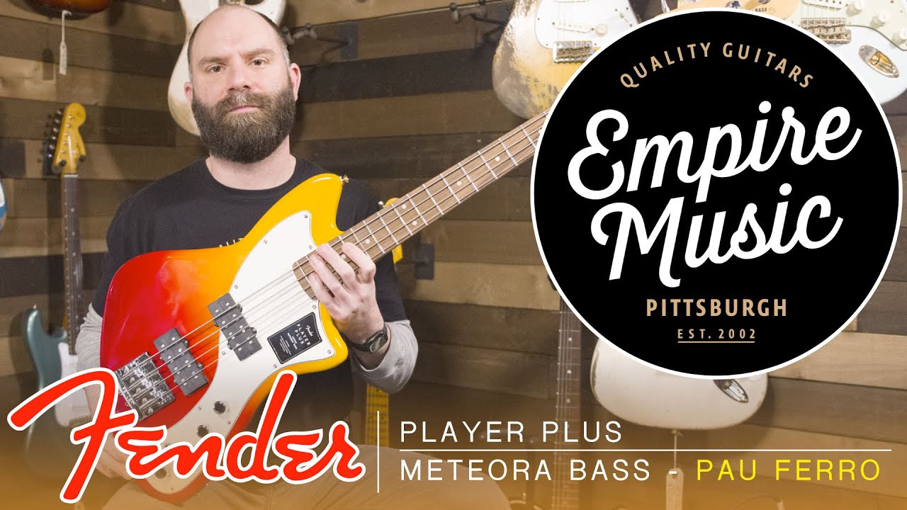 Fender Player Plus Meteora Bass (Maple) - EMPIRE MUSIC - YouTube