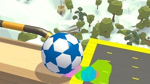 Action balls gyrosphere race speedrun gameplay level 171-180, android iOS fun game and relax