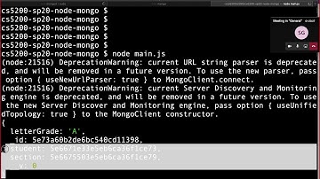Creating a Many to Many relation in MongoDB with Mongoose models 2 of 3 cs5200 sp20 11213