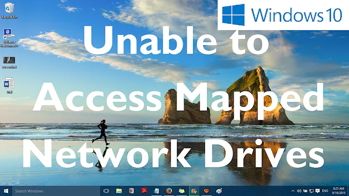 Fix: "Unable to Access Mapped Network Drives in Windows 10"