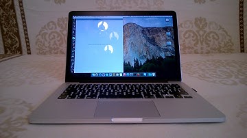 Apple MacBook with Mac OS X Yosemite on MicroSD Card