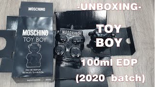 Unboxing Toy Boy by Moschino (2020 batch)