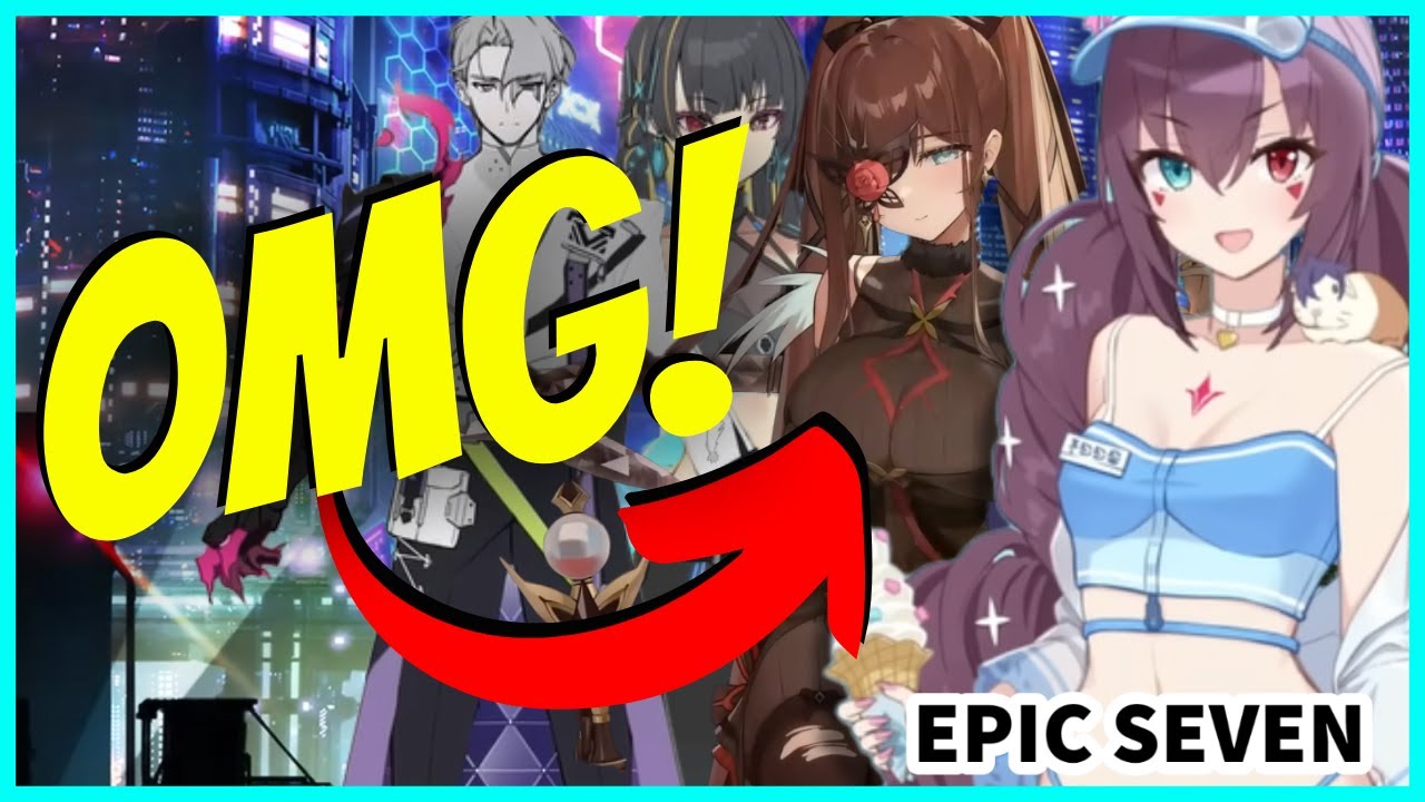 Epic Seven Massive Unit Preview! ML Roana, ML Kayron, Summer Lulu and