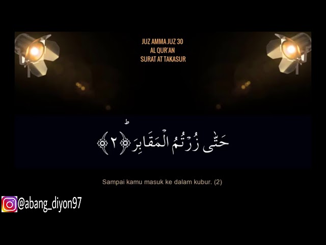 Juz Amma Merdu Full Juz 30 Bacaan Surat Pendek Al Qur’an Hanan Attaki class=