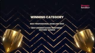 Beauty Insider Singapore Awards Winner - Scientis