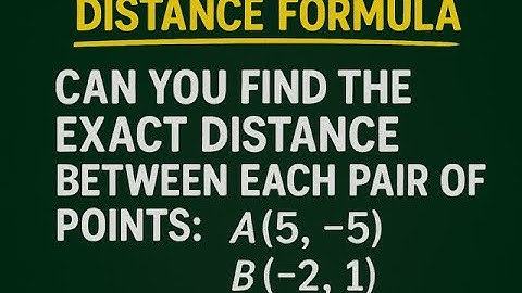 Geometry: The Distance Formula SAVED My Grade 😱📏#math #geometry #youtubemath