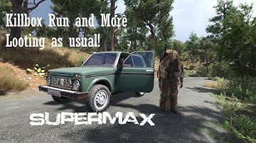 Z2 Bunker Killbox, Airdrop grab, A3 Bunker Looting, Laika Driving at Night! On Supermax!