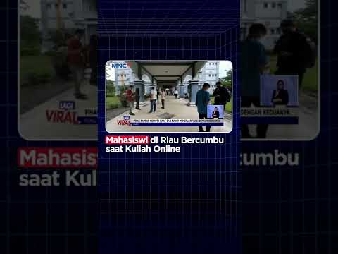 Mahasiswi di Riau Bercumbu saat Kuliah Online
