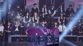 Reaction to BTS DAESANG 대상수상 2019 GDA - WANNAONE TWICE STRAY KIDS 4k