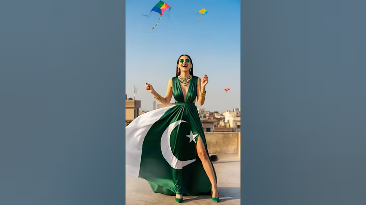 🇮🇳 Indian VS 🇵🇰 Pakistan girls flying kites challenge |15 august |#ai #india #pakistan