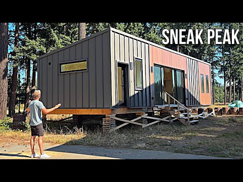 I Got The First Look At A Steel Frame PREFAB HOME Before It Shipped 