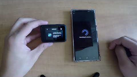 Gopro hero 9 - app connection problems