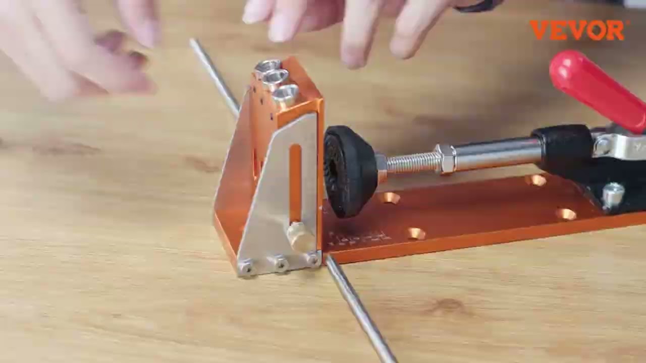 SucceBuy 30 Pcs Pocket Hole Jig Kit Adjustable & Easy to Use Pocket H