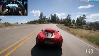 McLaren 600LT - Forza Horizon 5 | Logitech G920 Gameplay [4K]