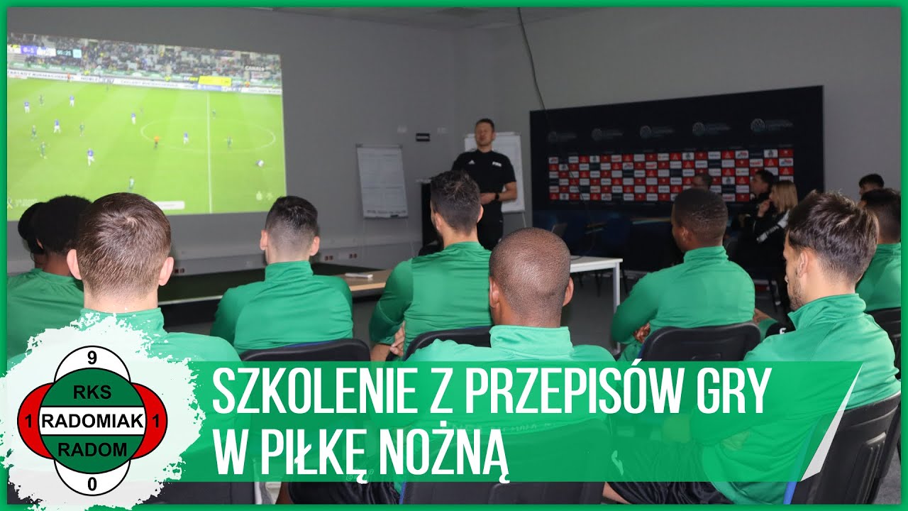 Szkolenie z przepisów gry w piłkę nożną [RADOMIAK.TV]