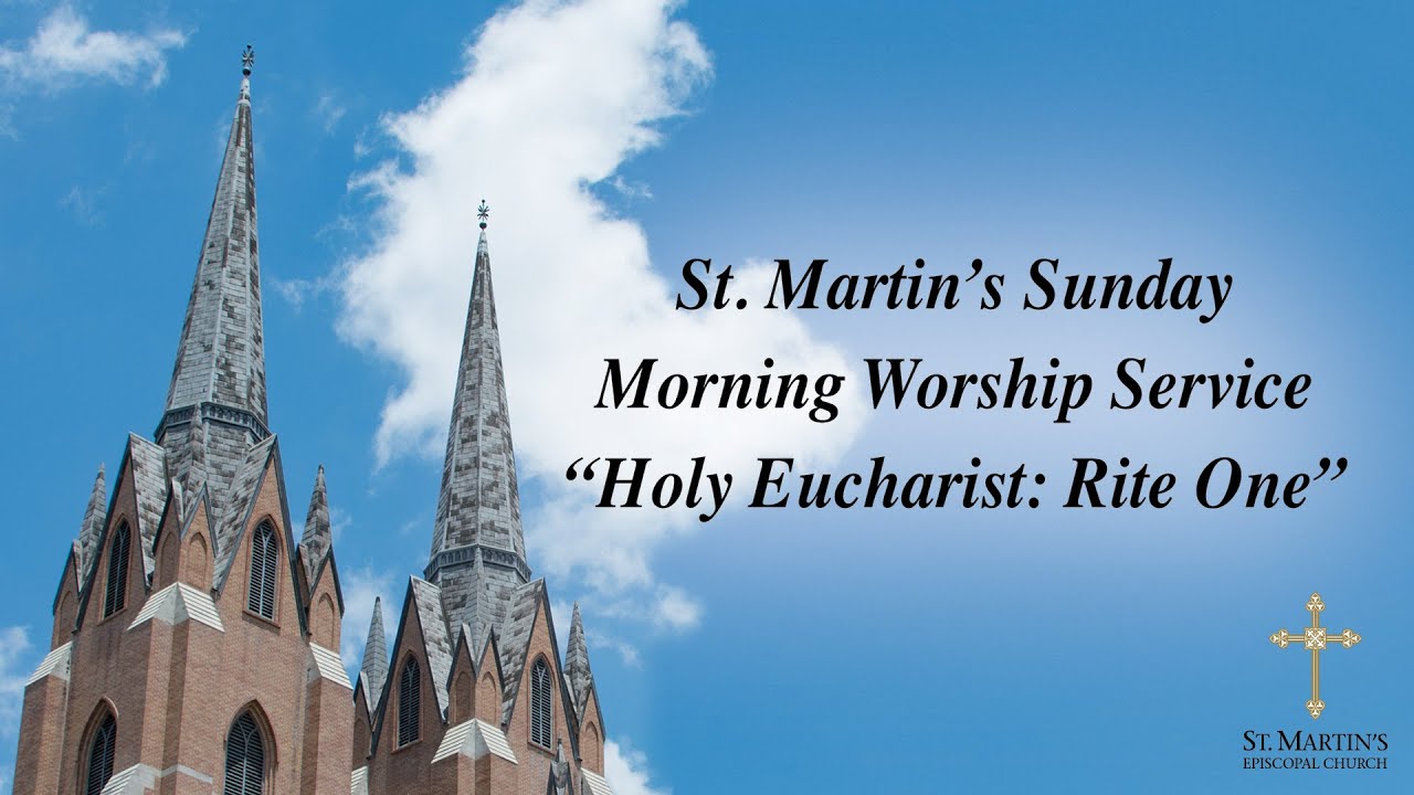 09-26-2021 -LIVE! 11:15 a.m. LIVE Sunday Worship Service - St. Martin's Episcopal Church - Houston