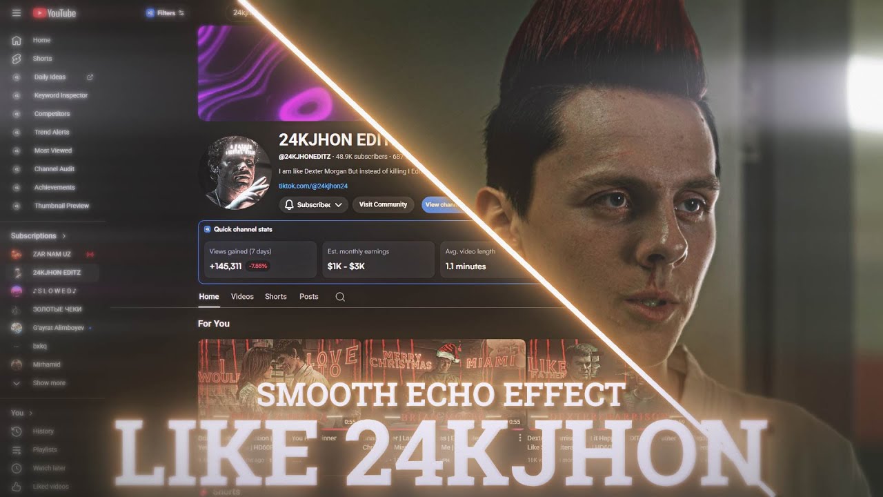 Quick Smooth Echo Effect in After Effects