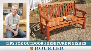 The Best Finish for Outdoor Woodworking Projects