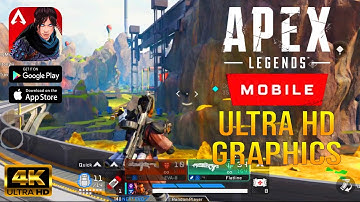 Apex Legends Mobile - 4K Ultra HD Graphics Beta Test Gameplay (No Commentary)